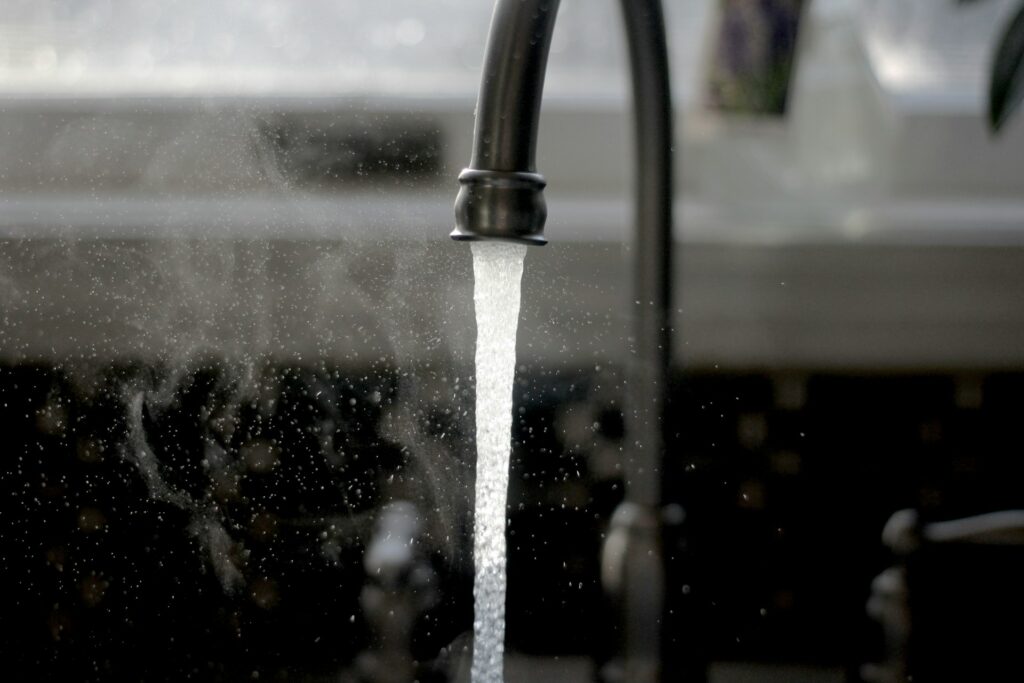 Best at-home water filters, a faucet