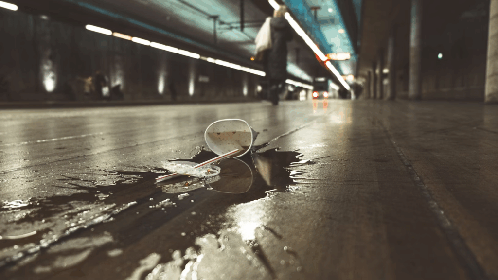 Milk and Orange Juice Spills