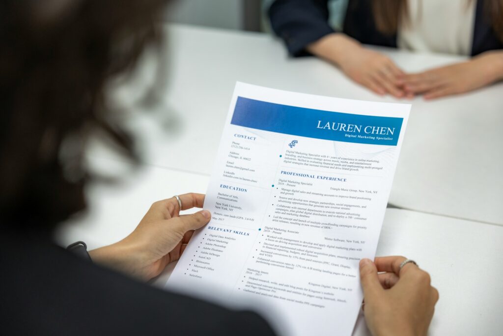 How to Improve Your CV